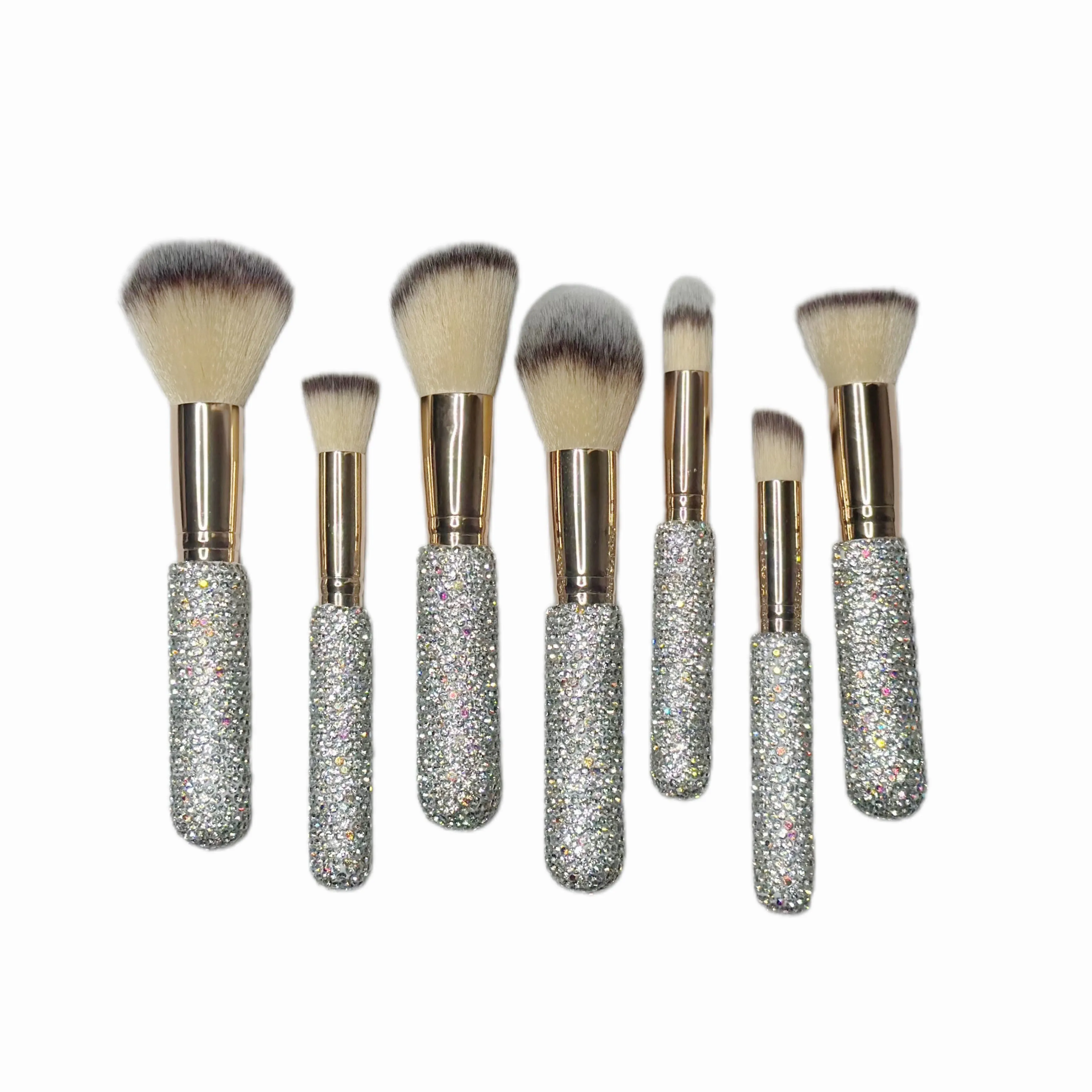 Silver/Pink Glitz & Glam | 30pc Essentials Collection Brush Set | MU9887