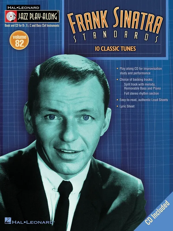 SINATRA STANDARDS JAZZ PLAY ALONG BK/CD V82