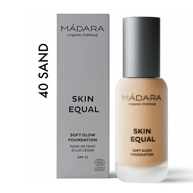 SKIN EQUAL Organic Foundation con SPF15 SAND 40
