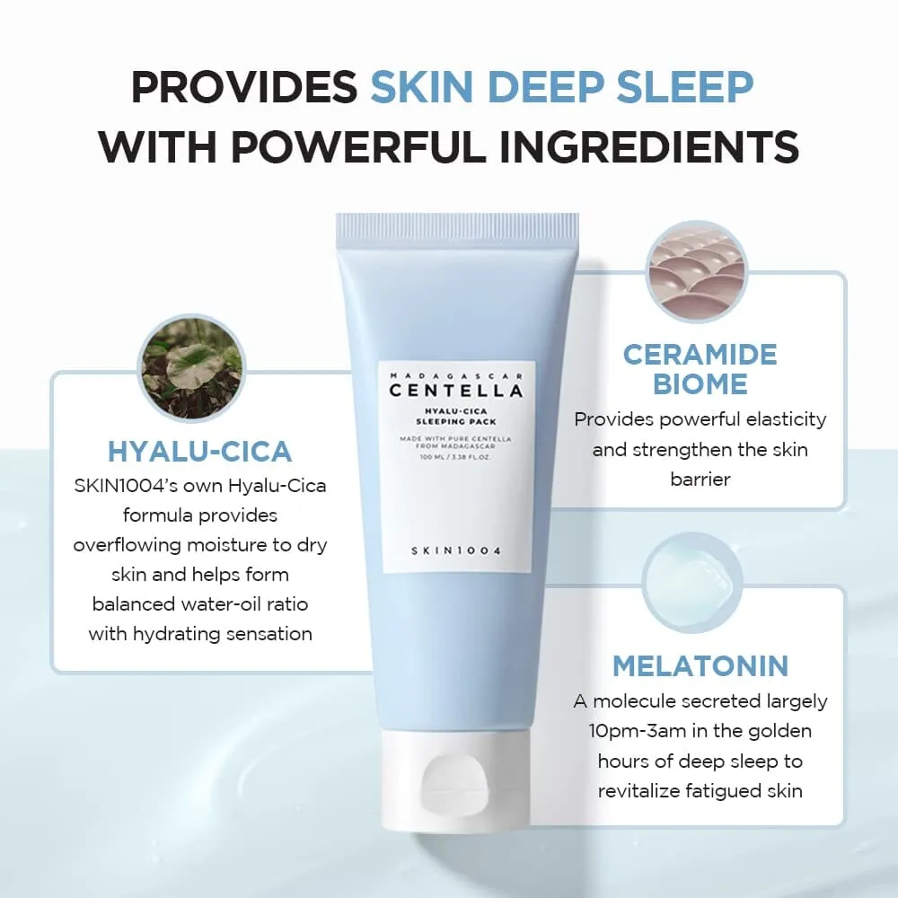 SKIN1004 Madagascar Centella Hyalu-Cica Sleeping Pack (Mini) 30ml