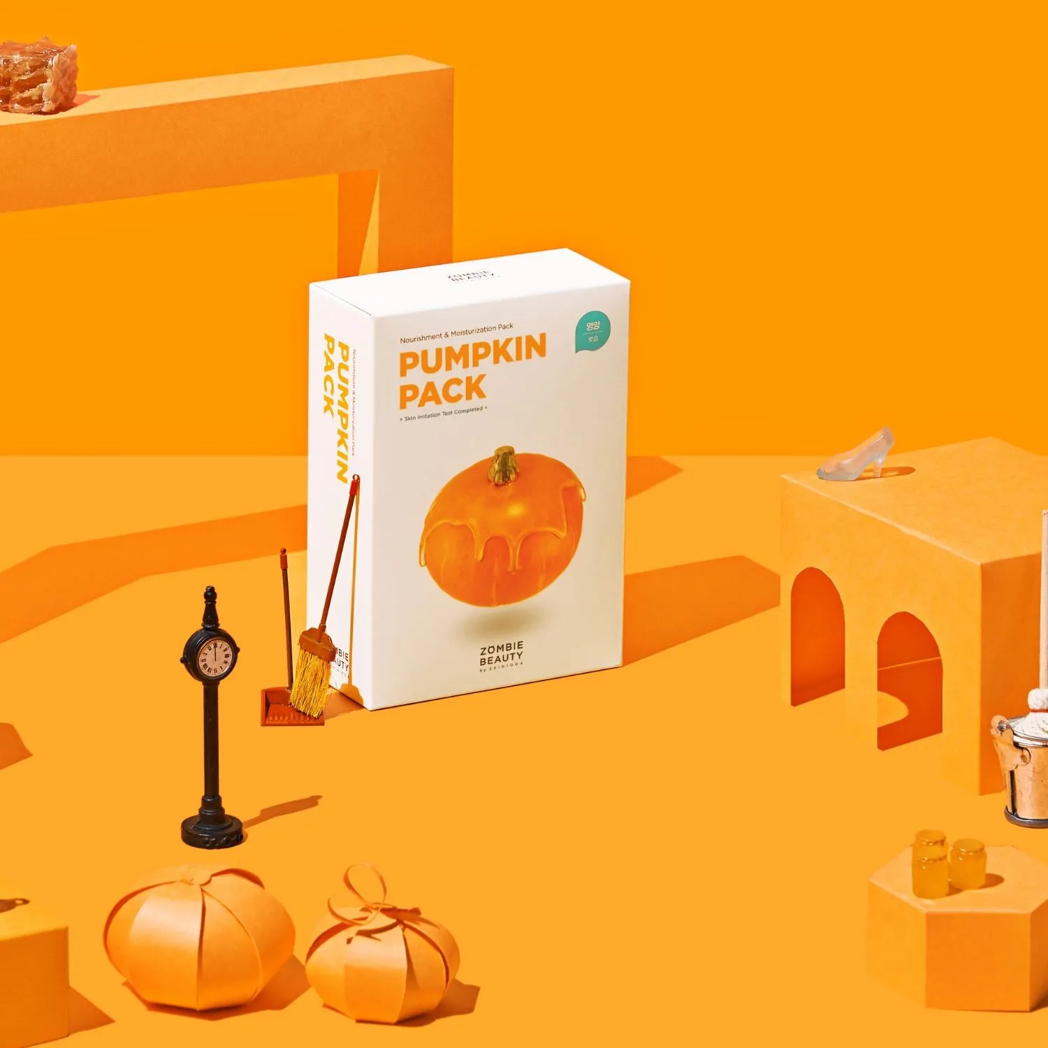 SKIN1004 ZOMBIE BEAUTY Pumpkin Pack 4g x 16EA (64g)