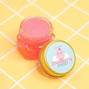 SkinPotions Tinted Lip Scrub - Strawberry Sorbet