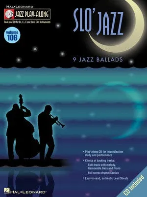 SLO JAZZ PLAY ALONG V106 BK/CD