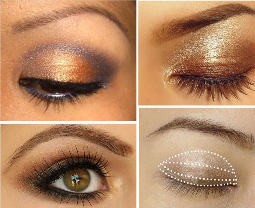 Smoky Cosmetic Set 3 colors  Natural Matte