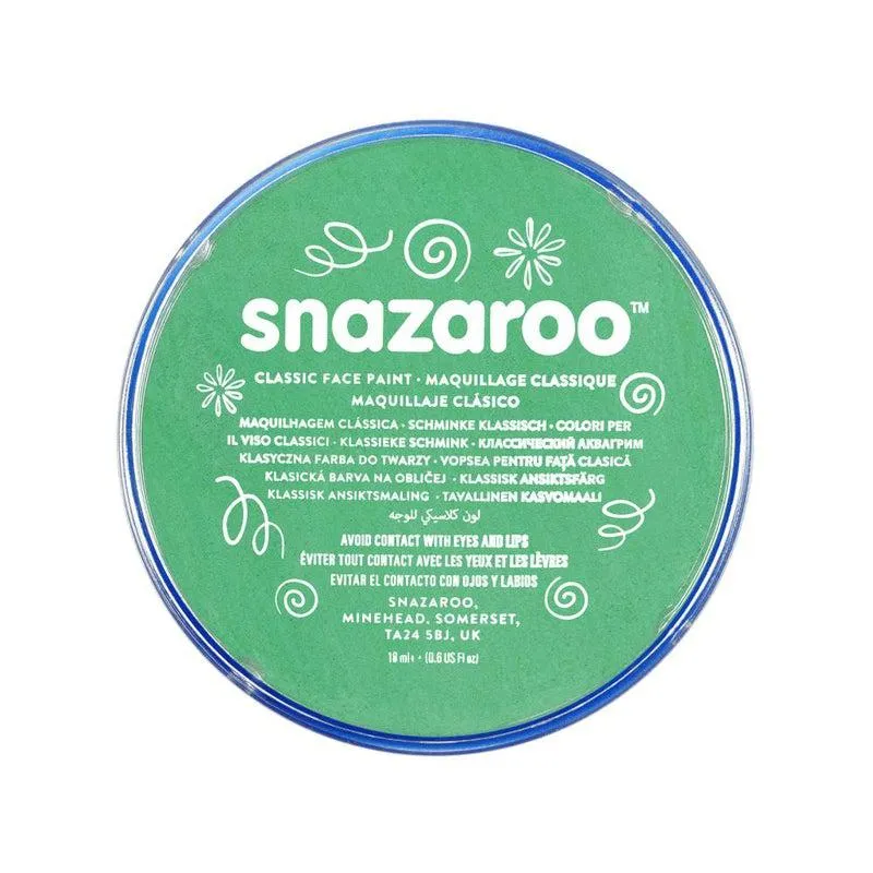 Snazaroo - Classic Face Paint - 18ml - Bright Green