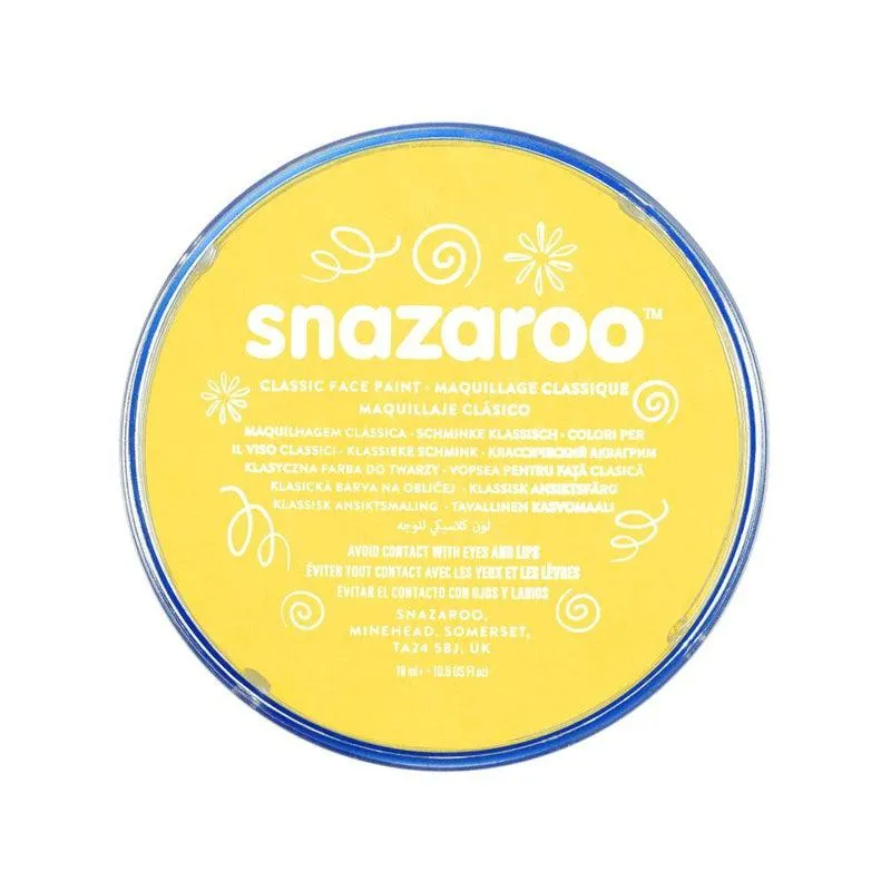 Snazaroo - Classic Face Paint - 18ml - Bright Yellow