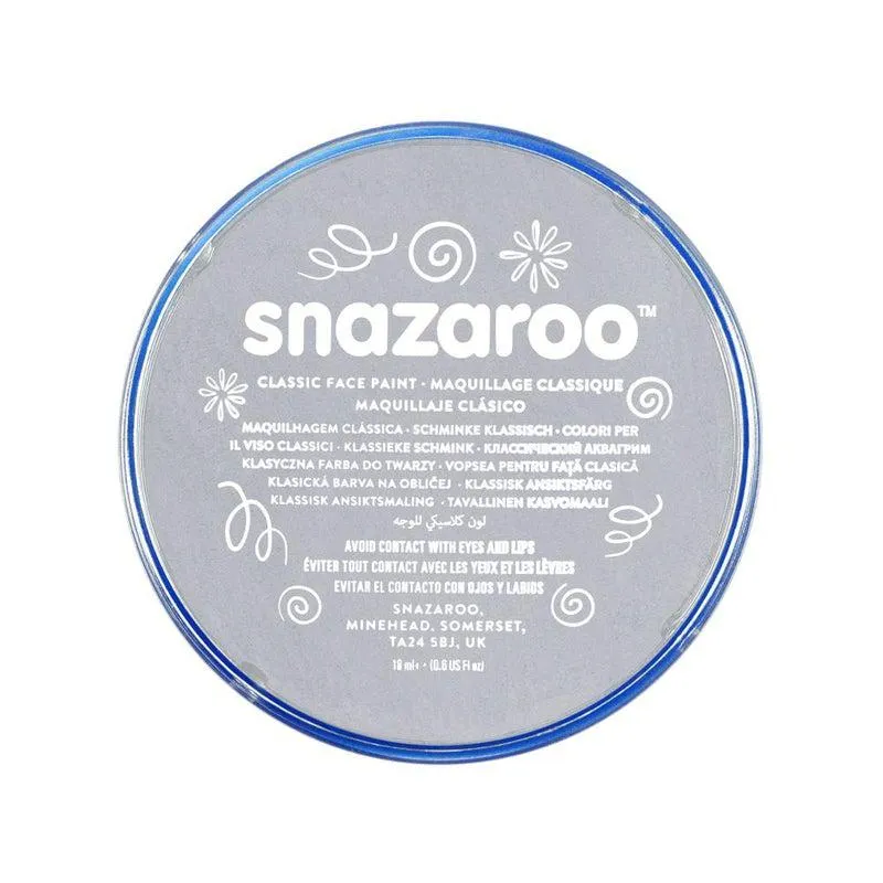 Snazaroo - Classic Face Paint - 18ml - Light Grey
