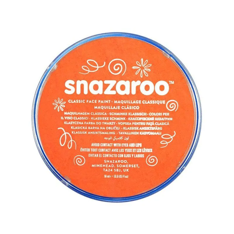 Snazaroo - Classic Face Paint - 18ml - Orange