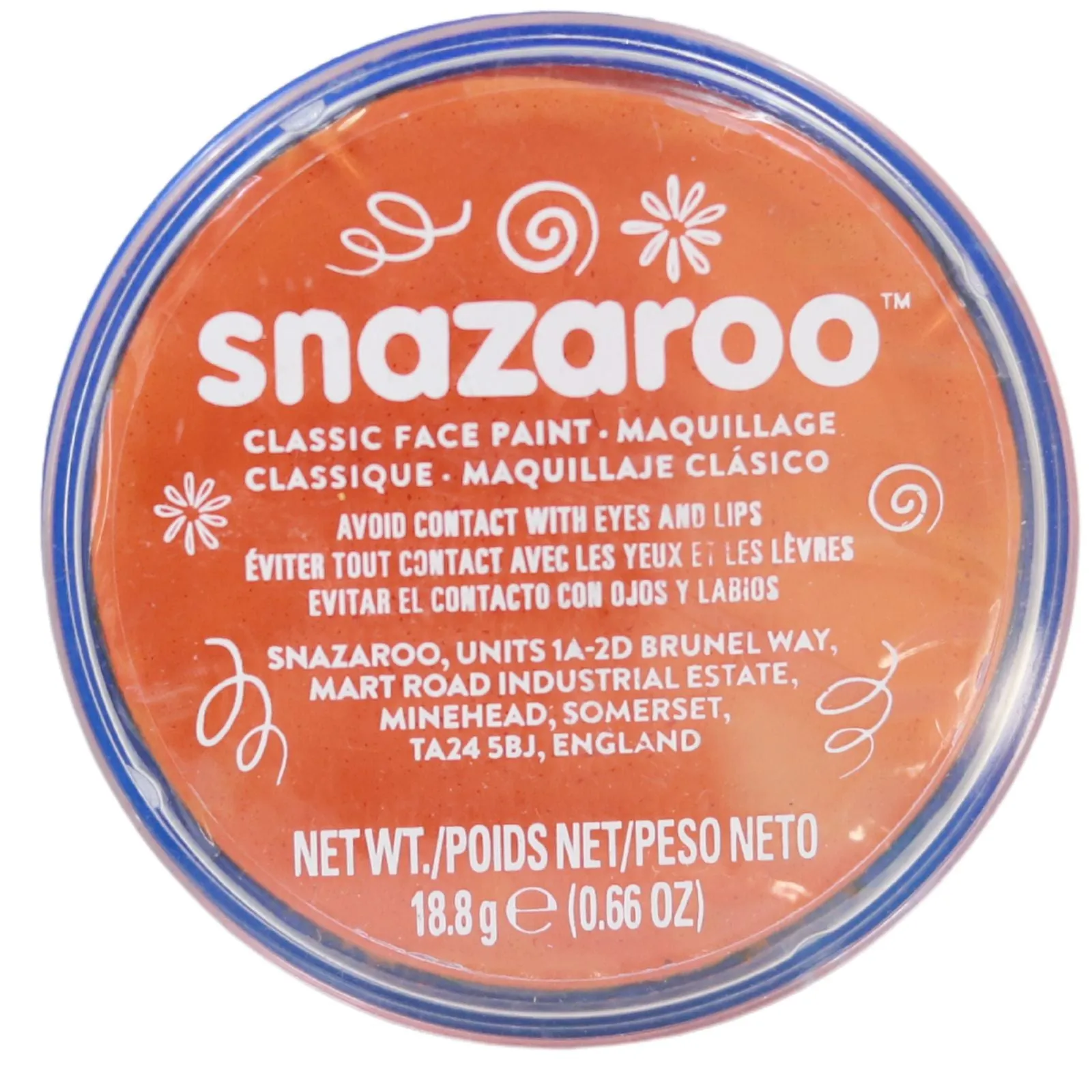 Snazaroo - Classic Face Paint - 18ml - Orange