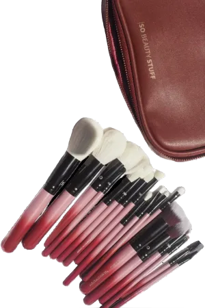So Beauty Stuff "So Complete" Luxury Vegan & Cruelty Free 18pc Everyday Makeup Brush Set