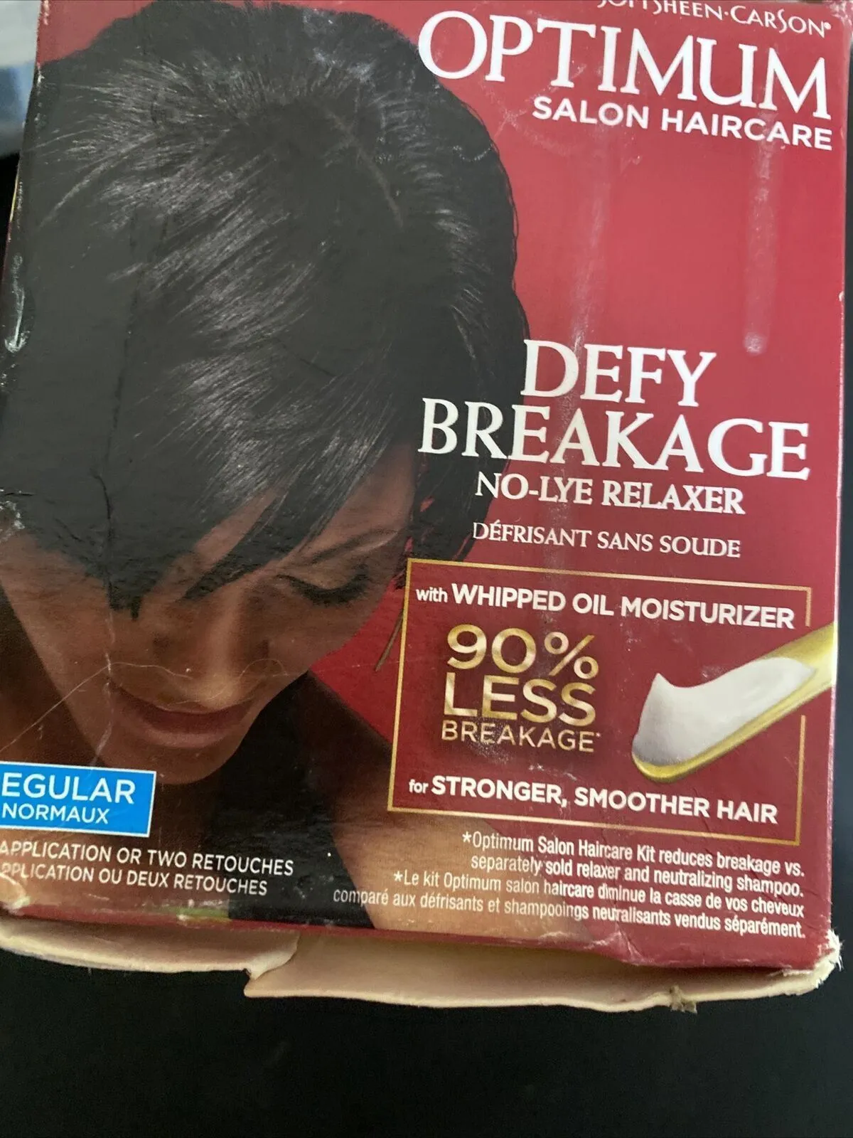 Softsheen-Carson Optimum Salon Haircare No Lye Relaxer Care Defy Breakage