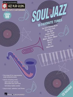 SOUL JAZZ JAZZ PLAYALONG V59 BK/CD