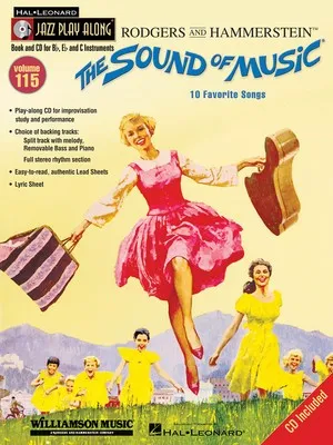 SOUND OF MUSIC JAZZ PLAY ALONG BK/CD V115