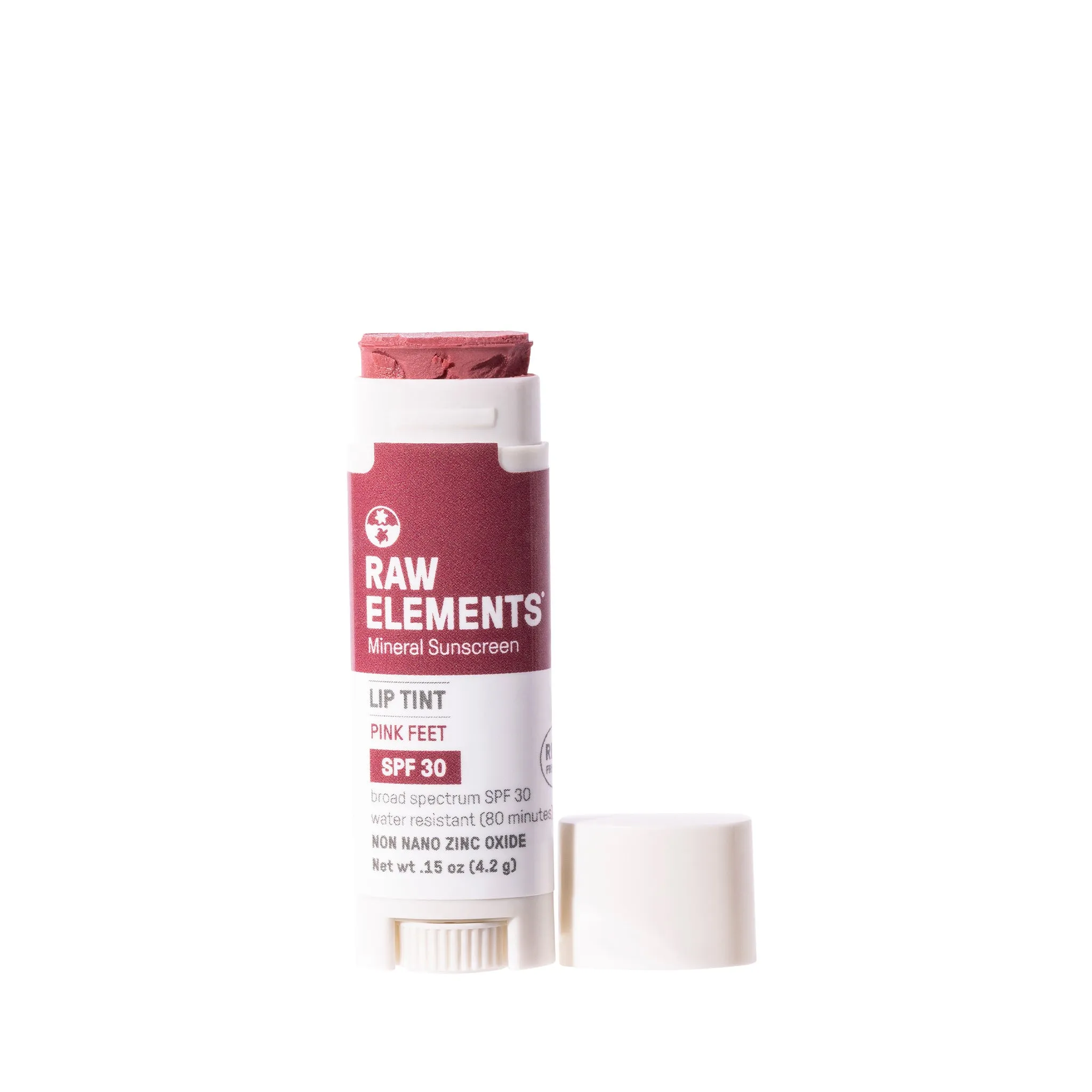 SPF 30 TINTED LIP PINK FEET .15 oz