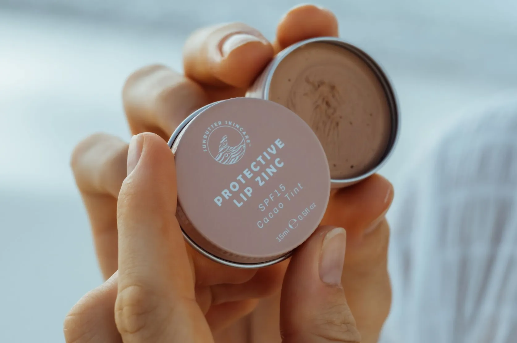 SPF15 Protective Lip Zinc - Cacao Tint
