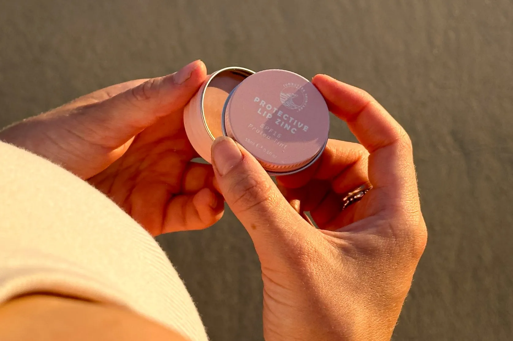 SPF15 Protective Lip Zinc - Protea Tint