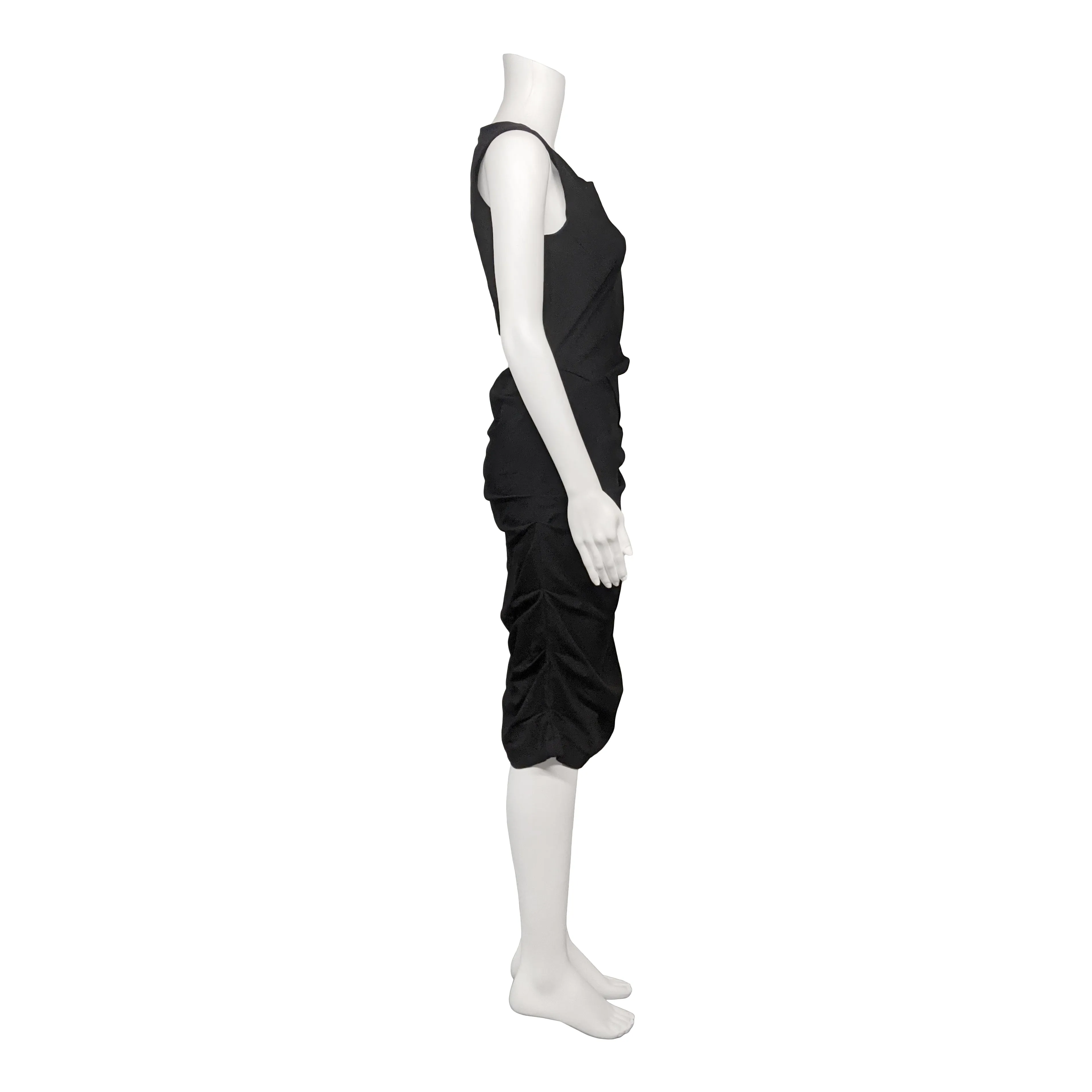 Spindle Dress in Black by Porto