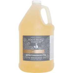 Sports Massage Lite Herbal Therapy Massage Oil / 1 Gallon by Soothing Touch