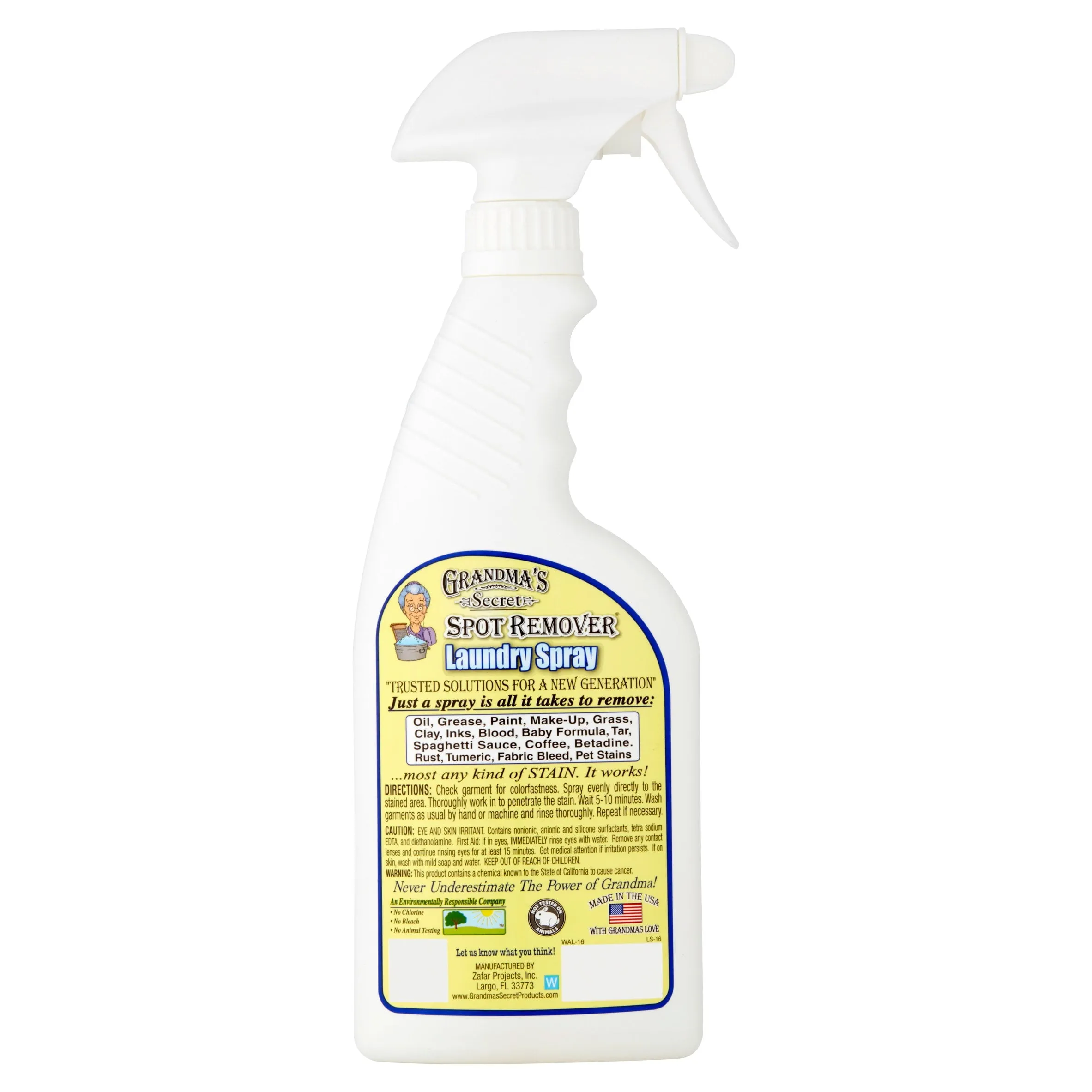 Spot Remover Laundry Spray, 16 Ounce Free Shipping