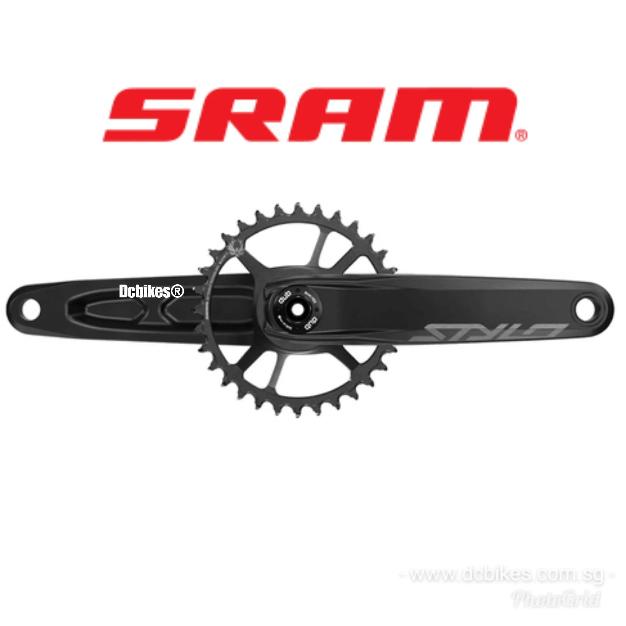 Sram 12 Speed Truvativ Stylo 34T 6mm Eagle DUB Crankset