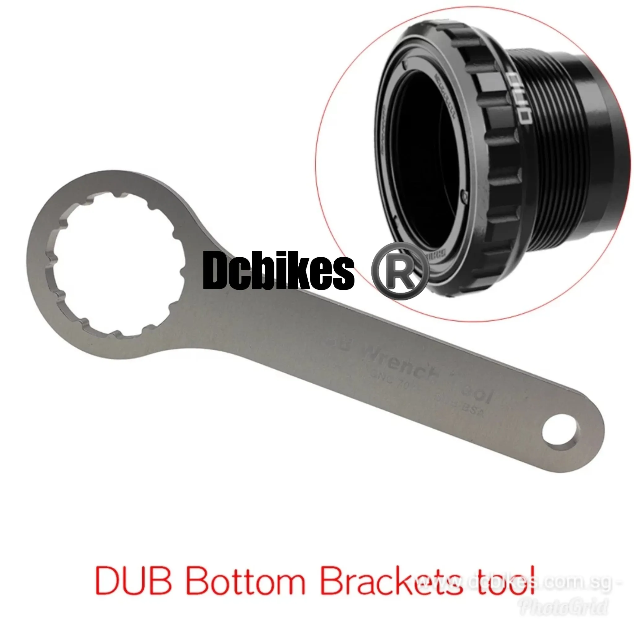 Sram DUB 12 Notch Bottom Bracket BSA30 Aluminum Alloy BB Wrench Tool