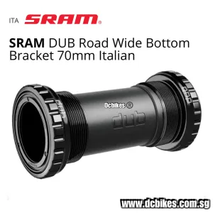 Sram DUB ITA Italian 70mm Road Wide Gravel Cyclocross AM Threaded BB Bottom Bracket BB IT-A1
