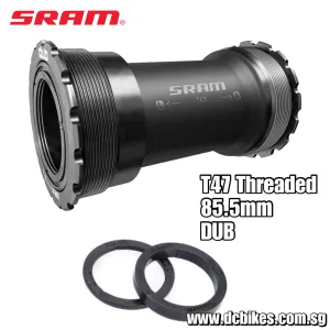 Sram T47 DUB 85.5mm Road Wide Threaded Bottom Bracket BB