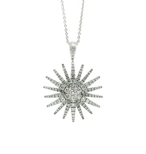 Starburst Diamond Pendant AD NO 2249