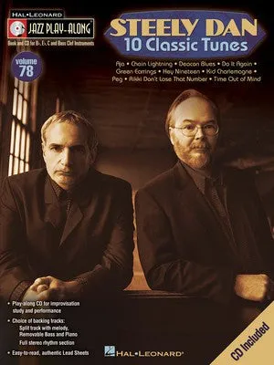 STEELY DAN JAZZ PLAY ALONG VOL 78 BK/CD