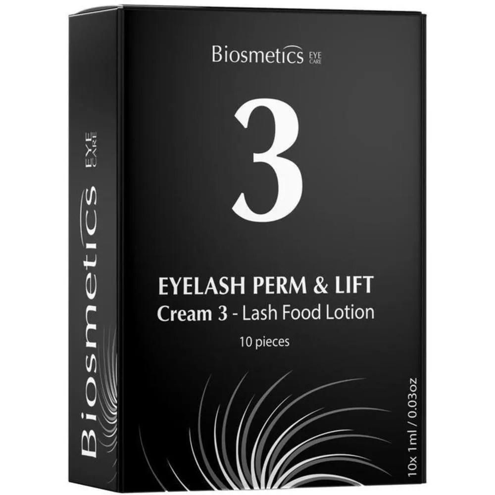 STEP 3 Lash Food Lotion Lash Conditioner for Lifts / 10 Sachets - 1 mL. Each  by Intensive Lash & Brow