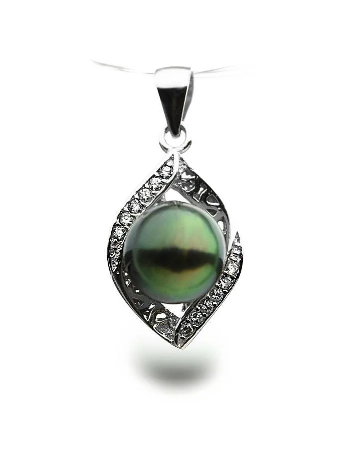 Sterling Silver Pearl Pendant Setting SP02 Setting only. No pearl included