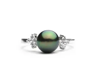 Sterling Silver Pearl Ring Setting SR09 Setting only. No pearl included.