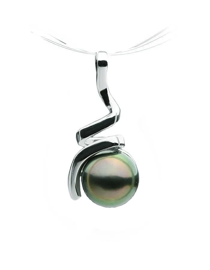 Sterling Silver Pendant Pearl Setting SP32 Setting Only. No Pearl Included.