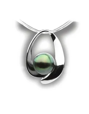 Sterling Silver Pendant Pearl Setting SP47 Setting Only. No Pearl Included.