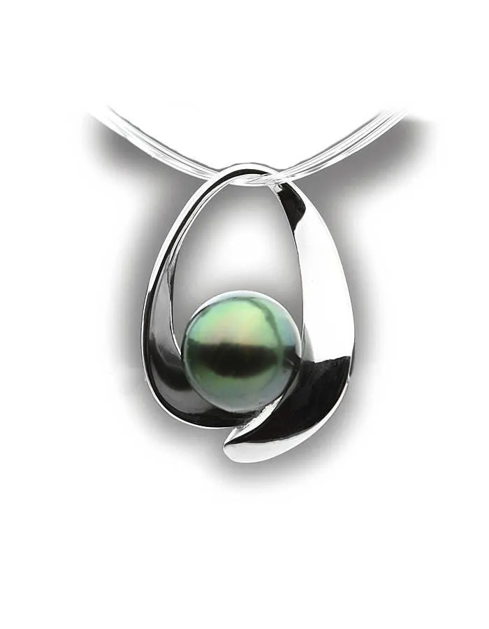 Sterling Silver Pendant Pearl Setting SP47 Setting Only. No Pearl Included.