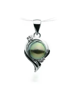 Sterling Silver Pendant Setting for Pearls SP10 Setting only. No pearl included.