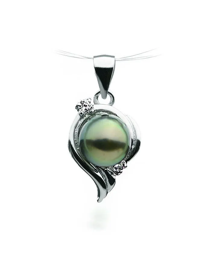 Sterling Silver Pendant Setting for Pearls SP10 Setting only. No pearl included.