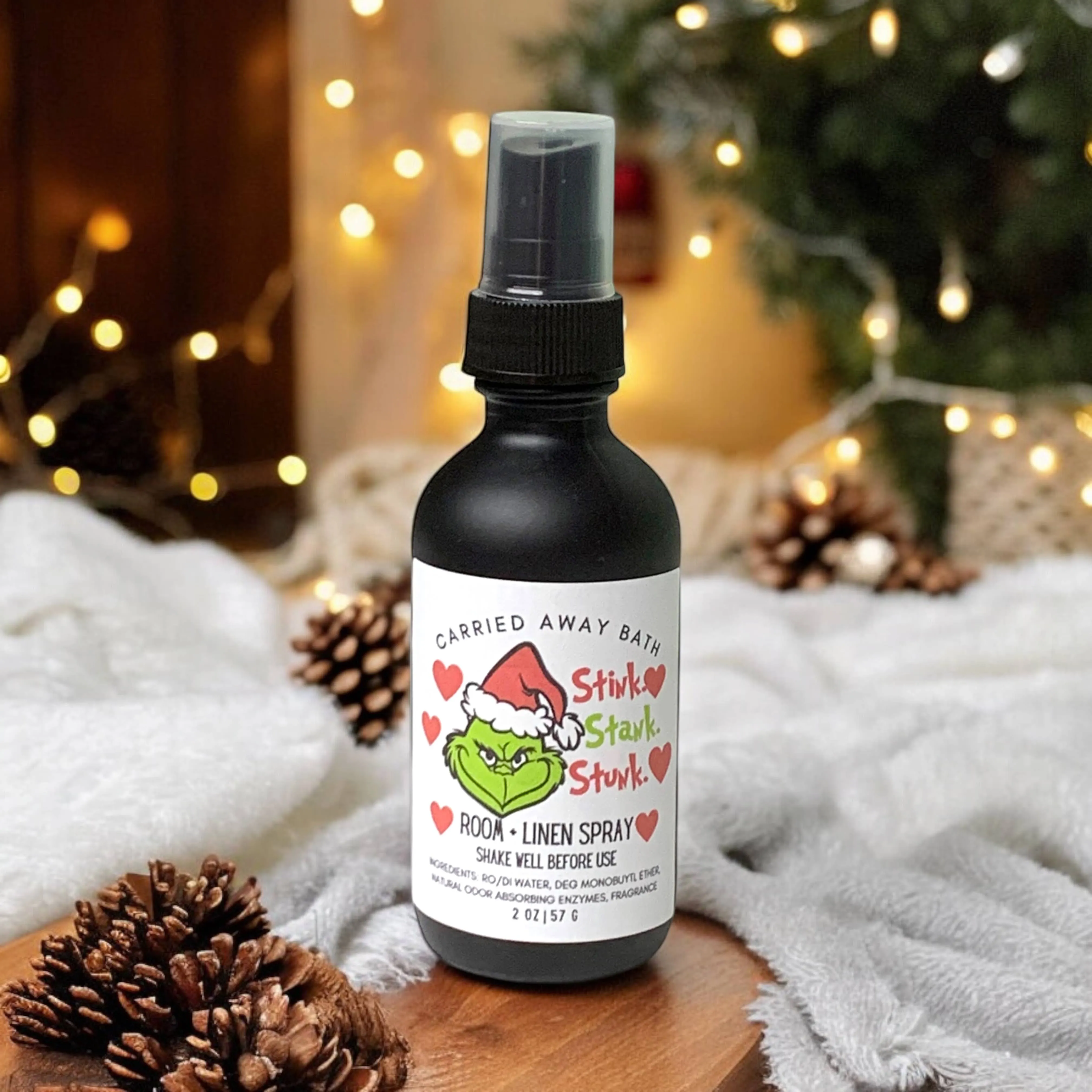Stink Stank Stunk Room   Linen Spray