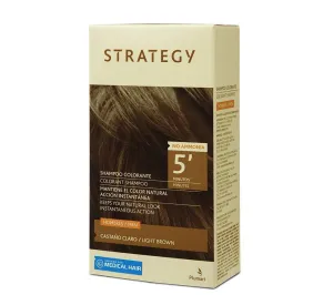 STRATEGY Shampoo Color Castaño Claro Efecto Inmediato