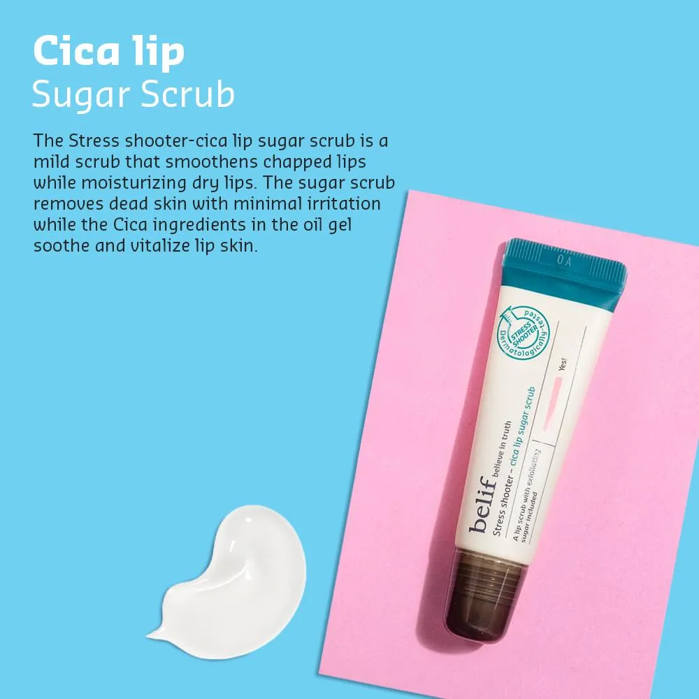 Stress shooter-cica lip sugar scrub - 10g