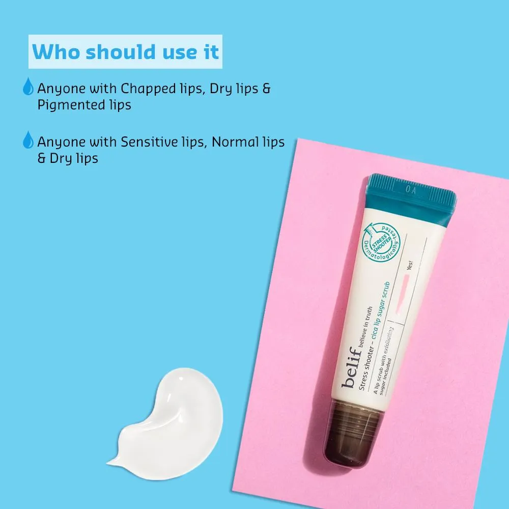 Stress shooter-cica lip sugar scrub - 10g