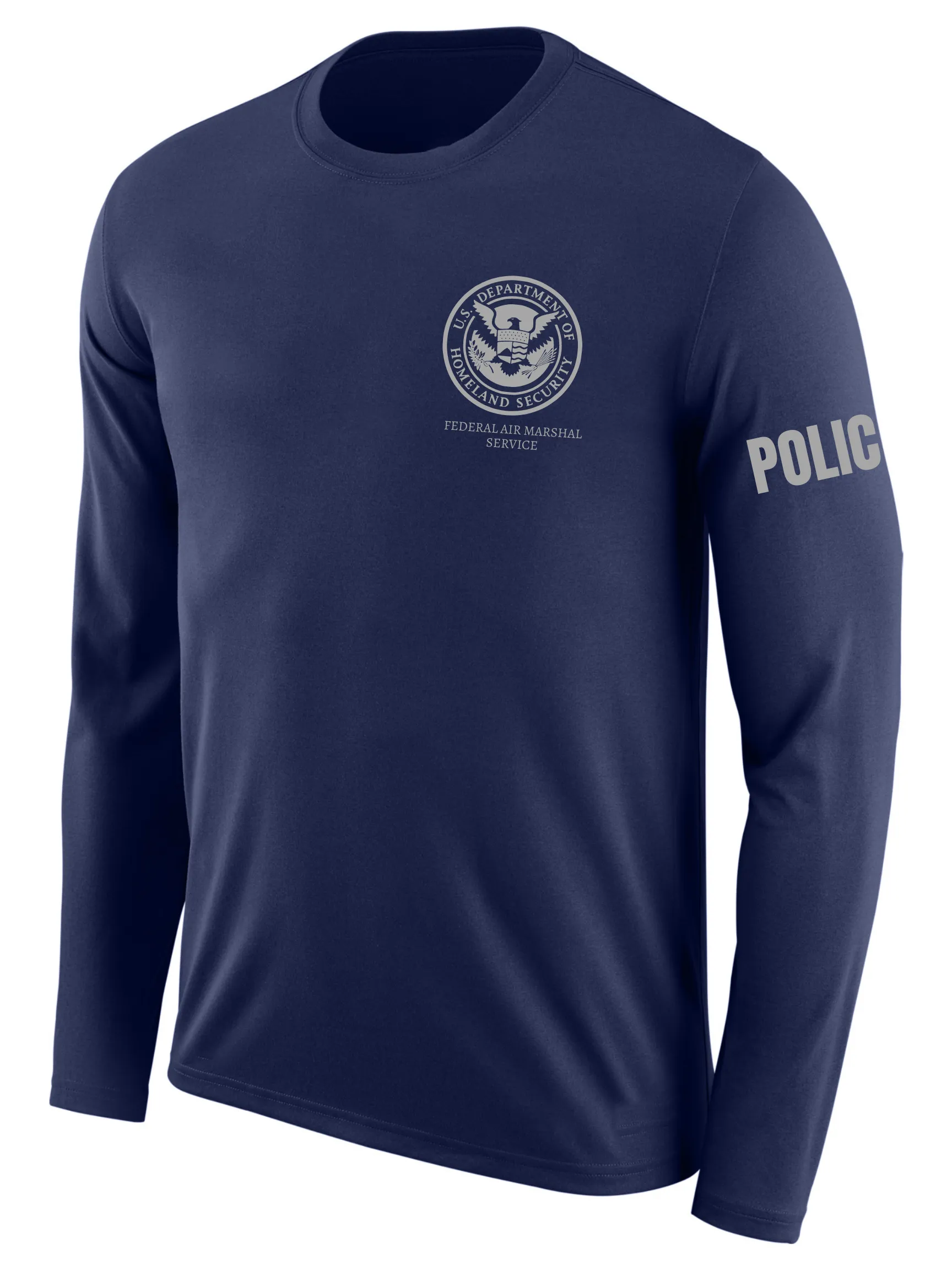 SUBDUED DHS FAMS Agency Identifier T Shirt - Long Sleeve