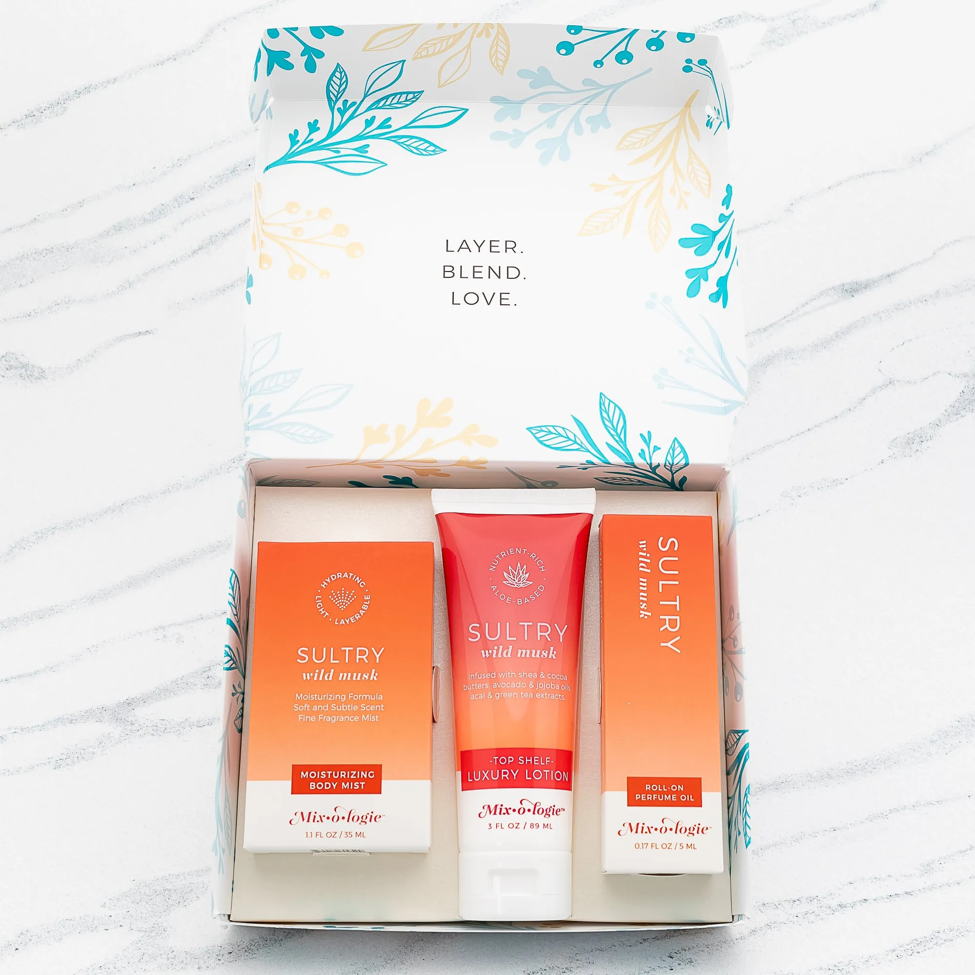 Sultry (Wild Musk) Gift Set Trio Box
