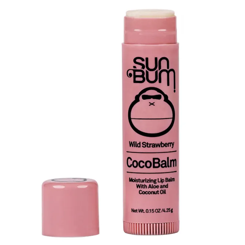 Sun Bum CocoBalm Moisturizing Lip Balm - Wild Strawberry