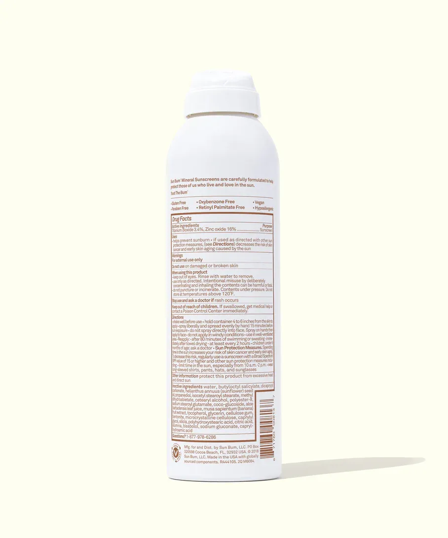 Sun Bum Mineral SPF 50 Sunscreen Spray
