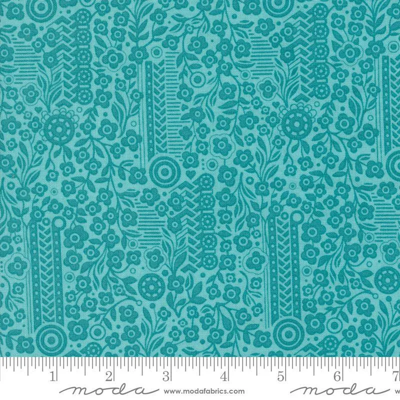 Sunday Brunch by Moda Fabrics SOUFFLE/MINT TEA
