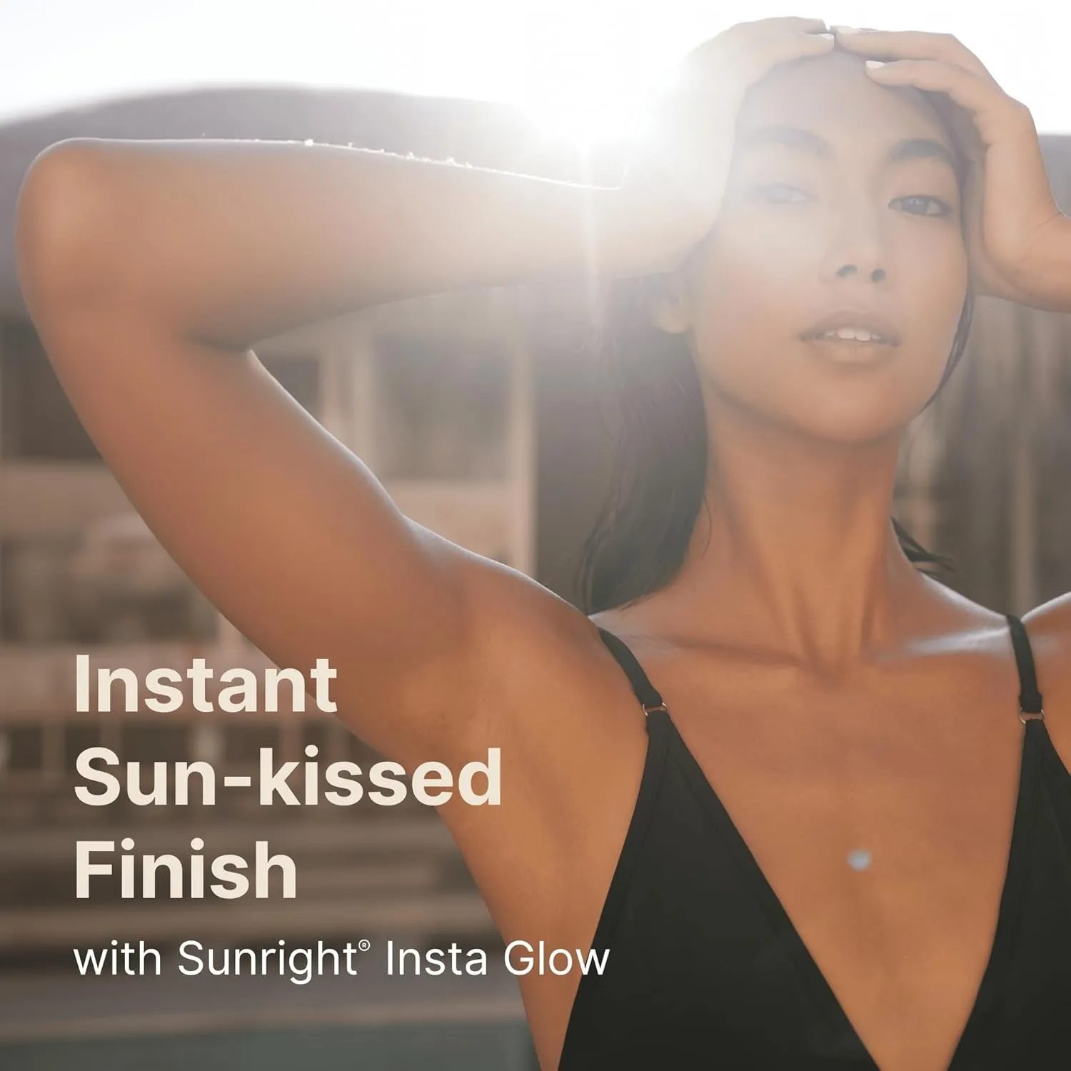 Sunright Insta Glow Self Tanner Gel | 4.2 Oz | Summer Tan | Face & Body Bronzer | Beauty & Skin Care | Vitamin E & Avocado Oil & Amino Acids
