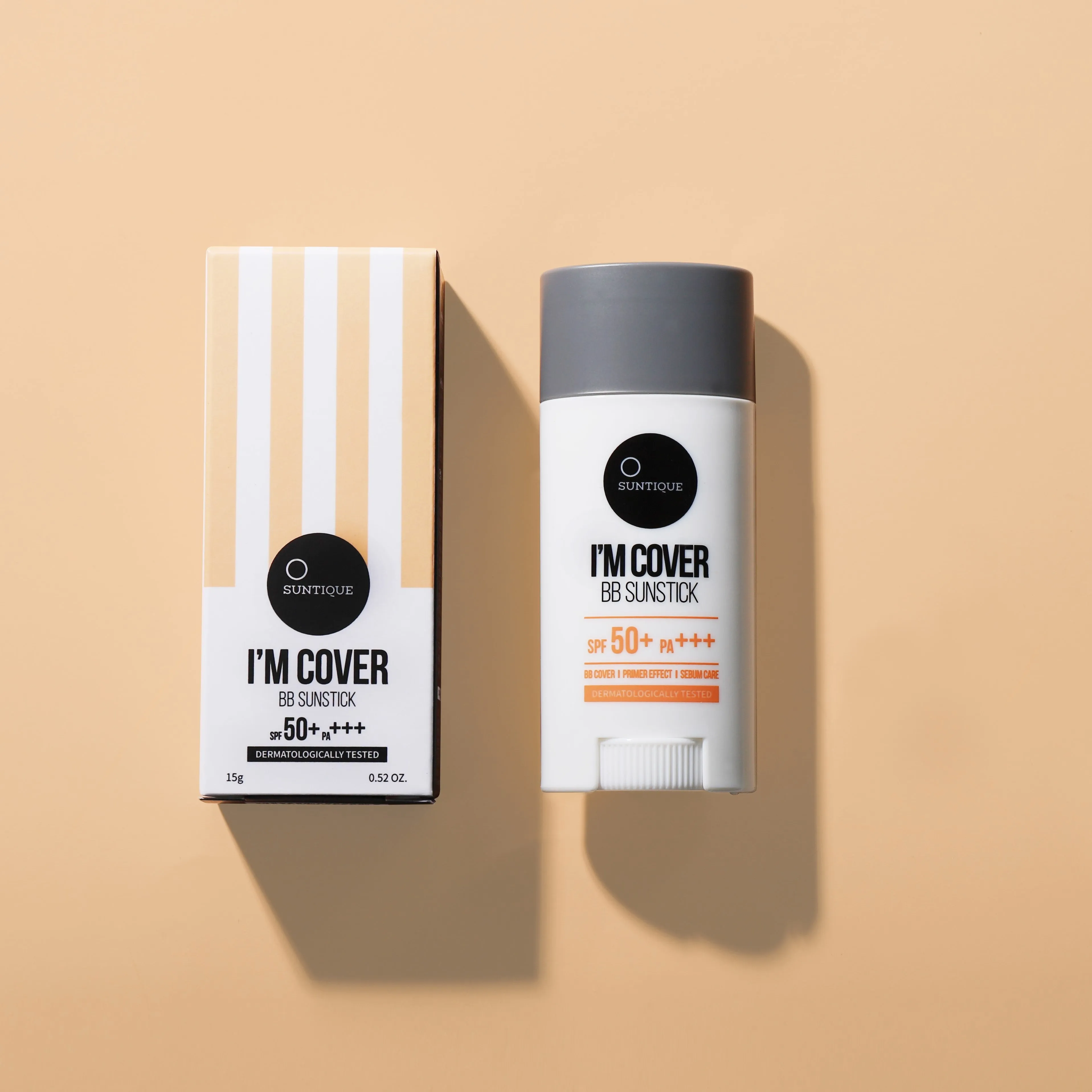SUNTIQUE - I'm Cover Korean BB Sunstick SPF 50  Pa   