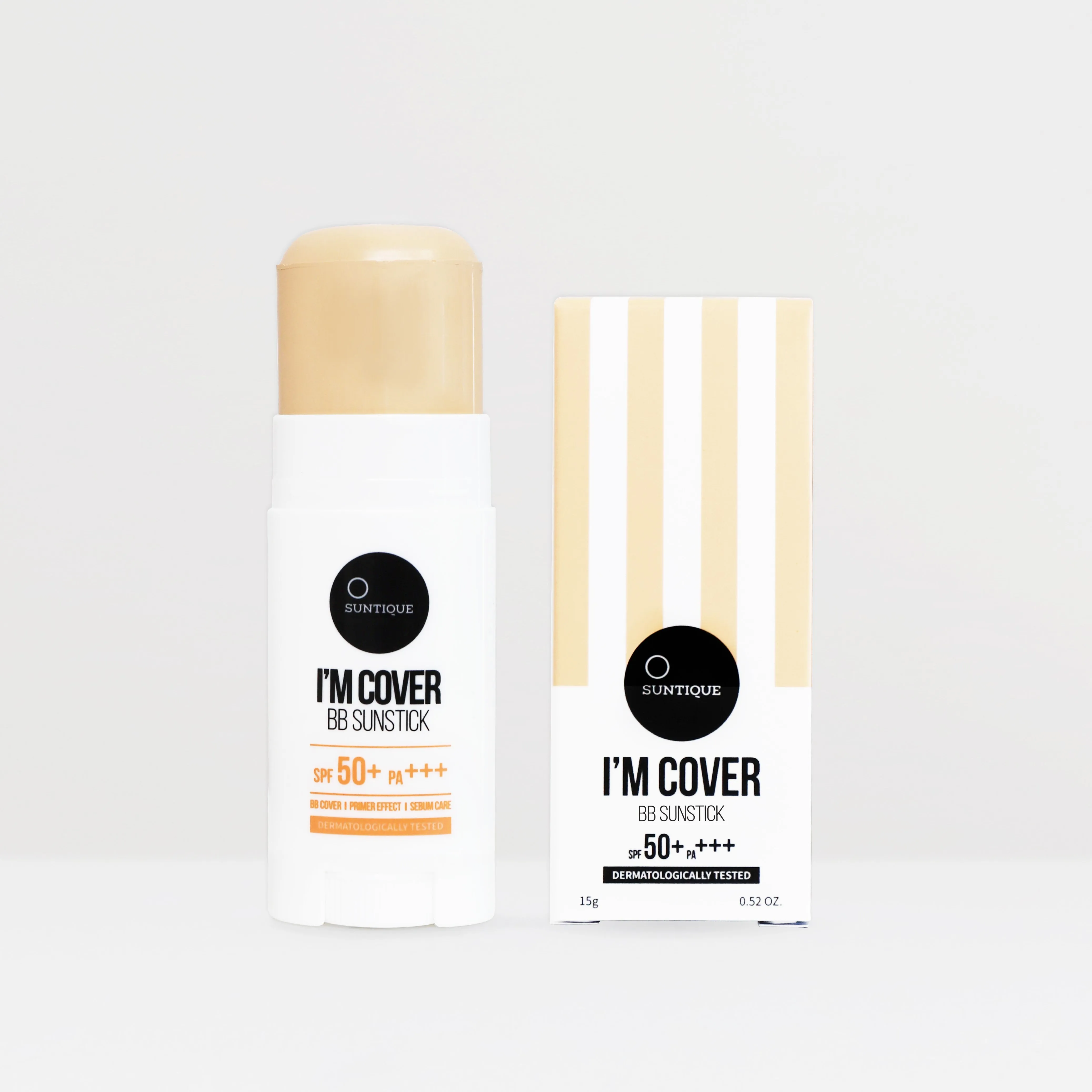 SUNTIQUE - I'm Cover Korean BB Sunstick SPF 50  Pa   