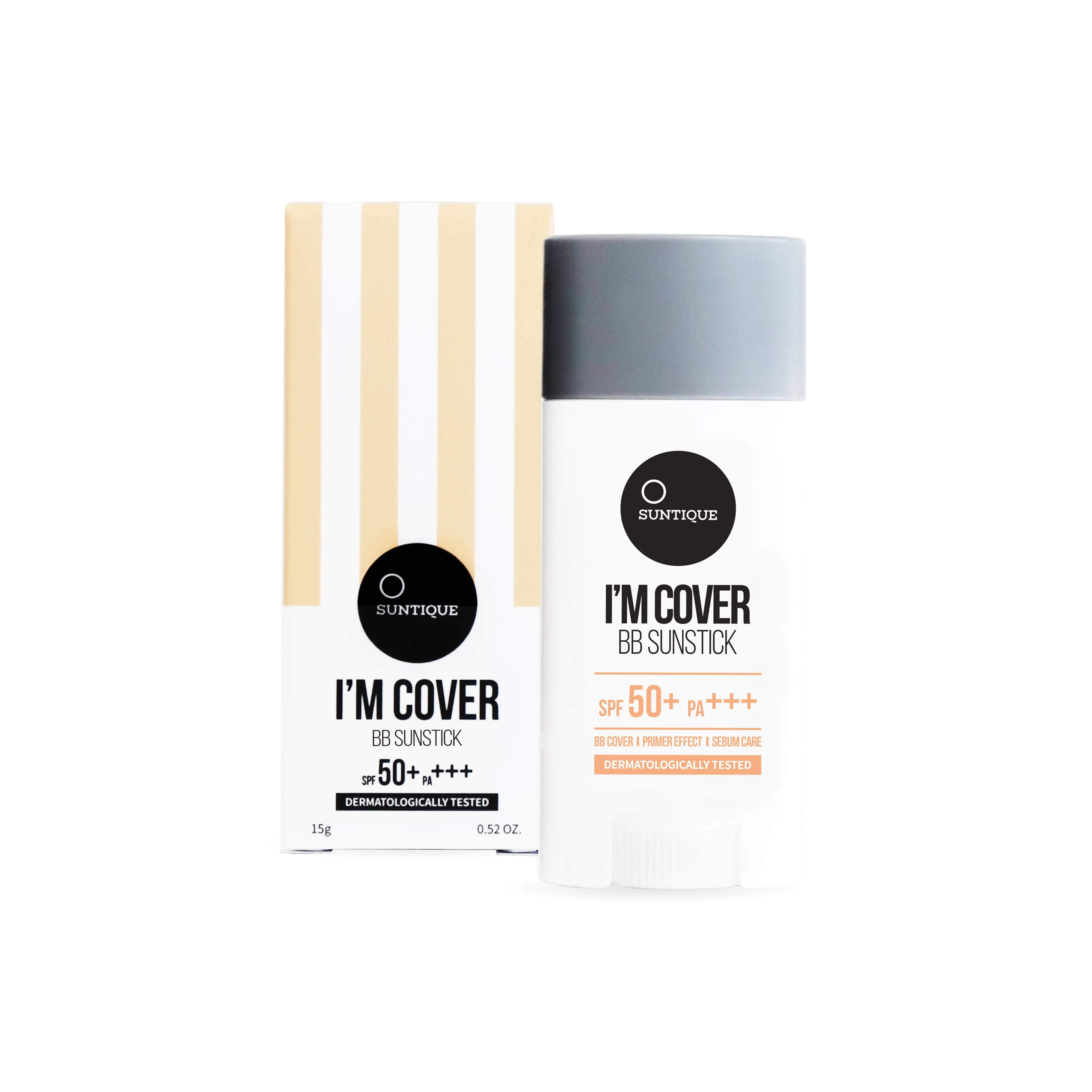 SUNTIQUE - I'm Cover Korean BB Sunstick SPF 50  Pa   
